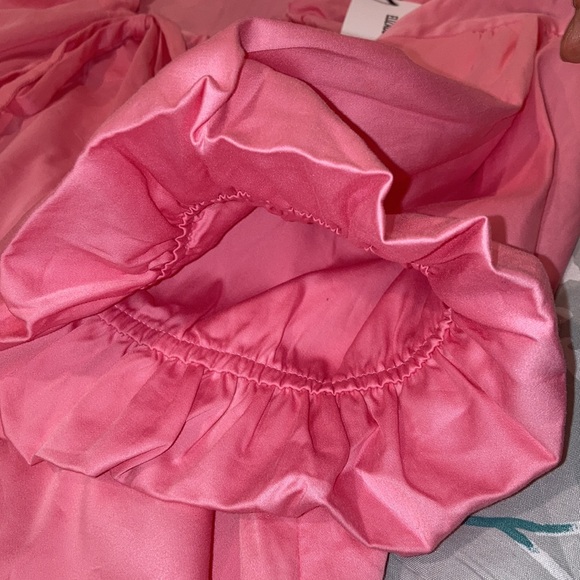 Elizabeth and James Kohl’s Women's Short Sleeve Blouse Pink NWT - Picture 4 of 8